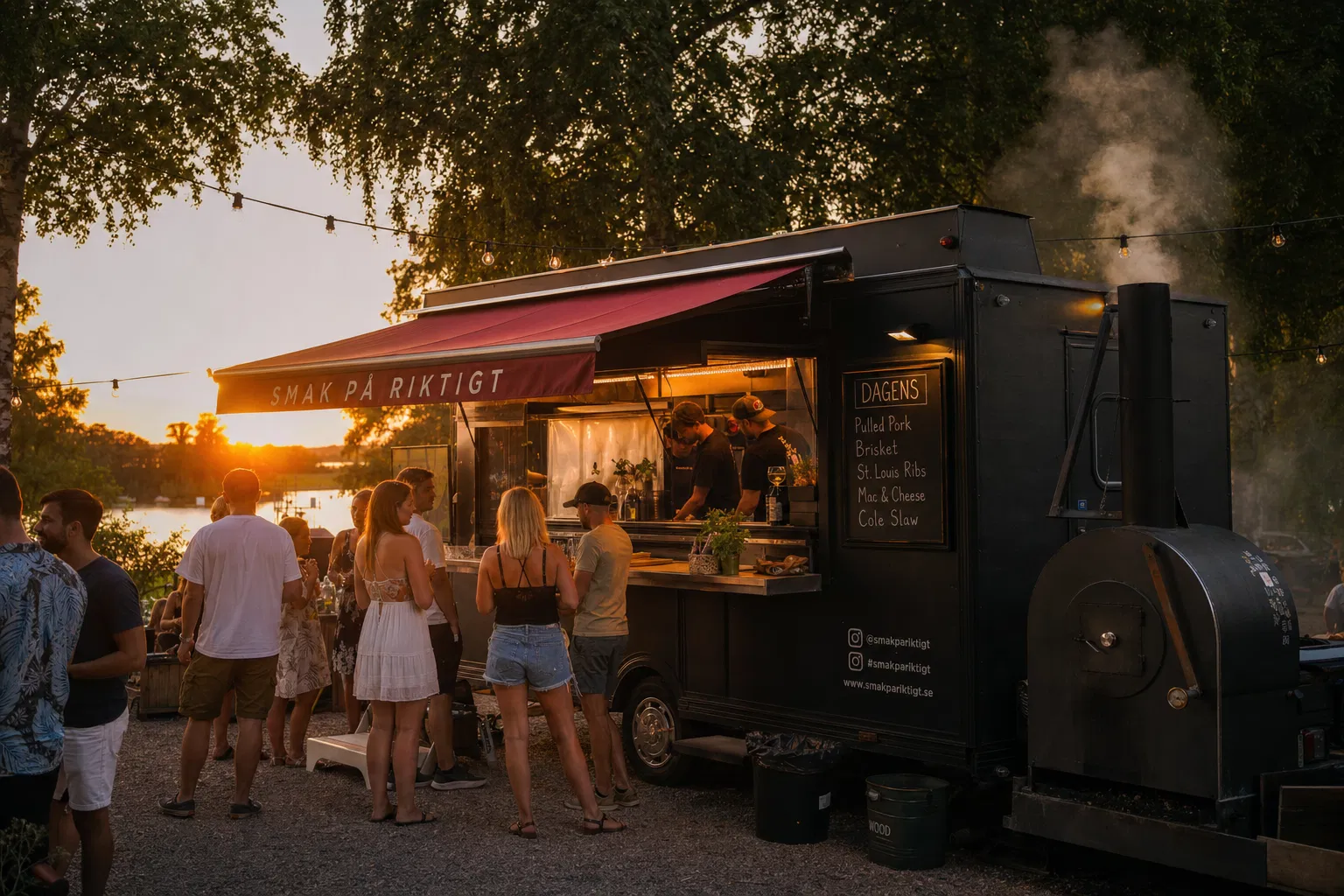 Irvin's BBQ food truck